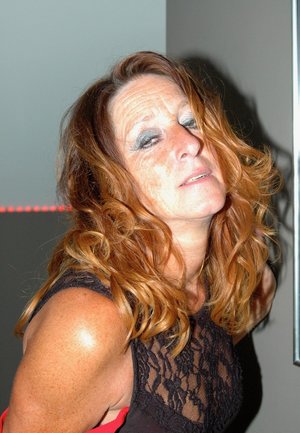 Chubby European solo girl Kerry Marie exposing massive model juggs